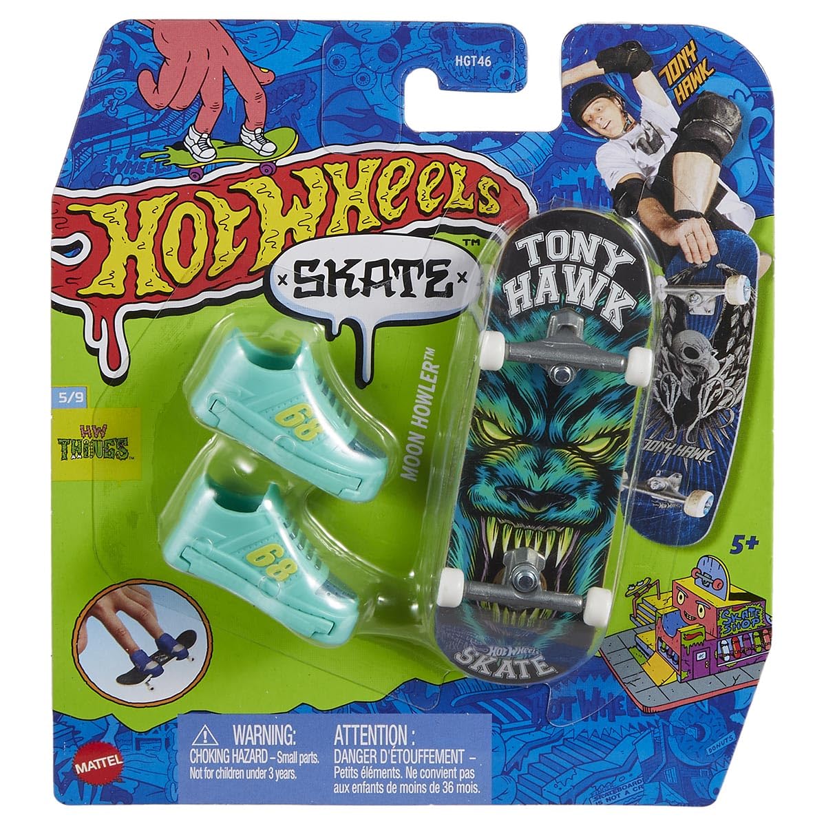 Hot Wheels Skate Surtido – Fingerboard + Zapatillas