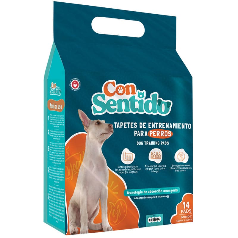 Tapetes de entrenamiento para perros x 14und Con Sentido - Eterna en oferta outlet Colombia saldos a huevo