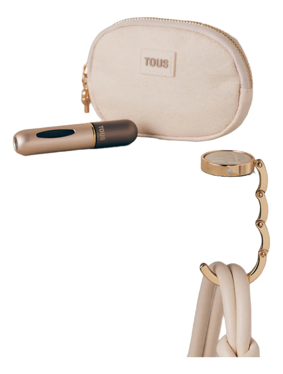 Kit Neceser, Atomizador y Colgador de Bolso Happy Birthday - Tous