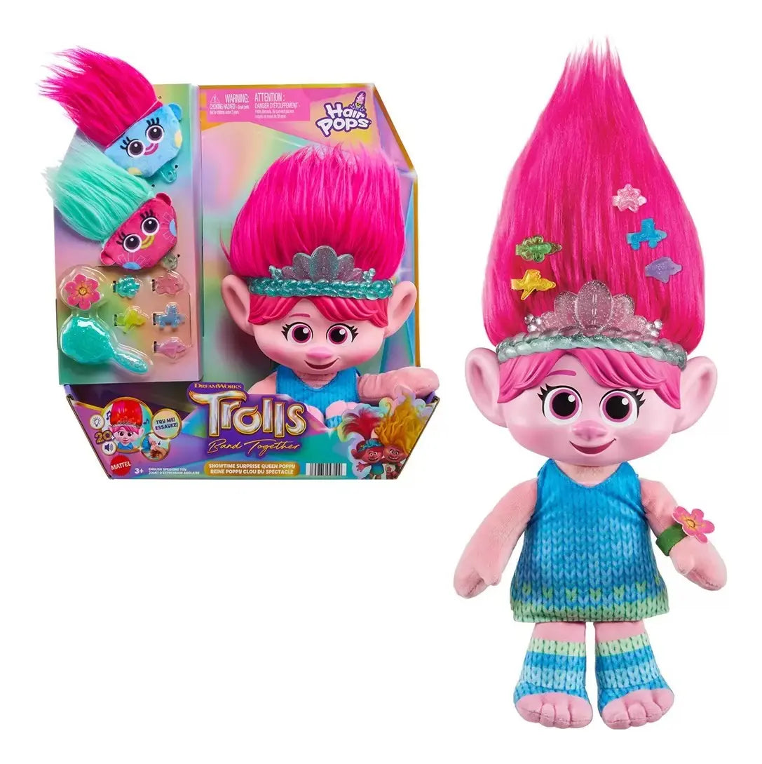 Trolls Band Together Reina Poppy Espectáculo Sorpresa – Mattel