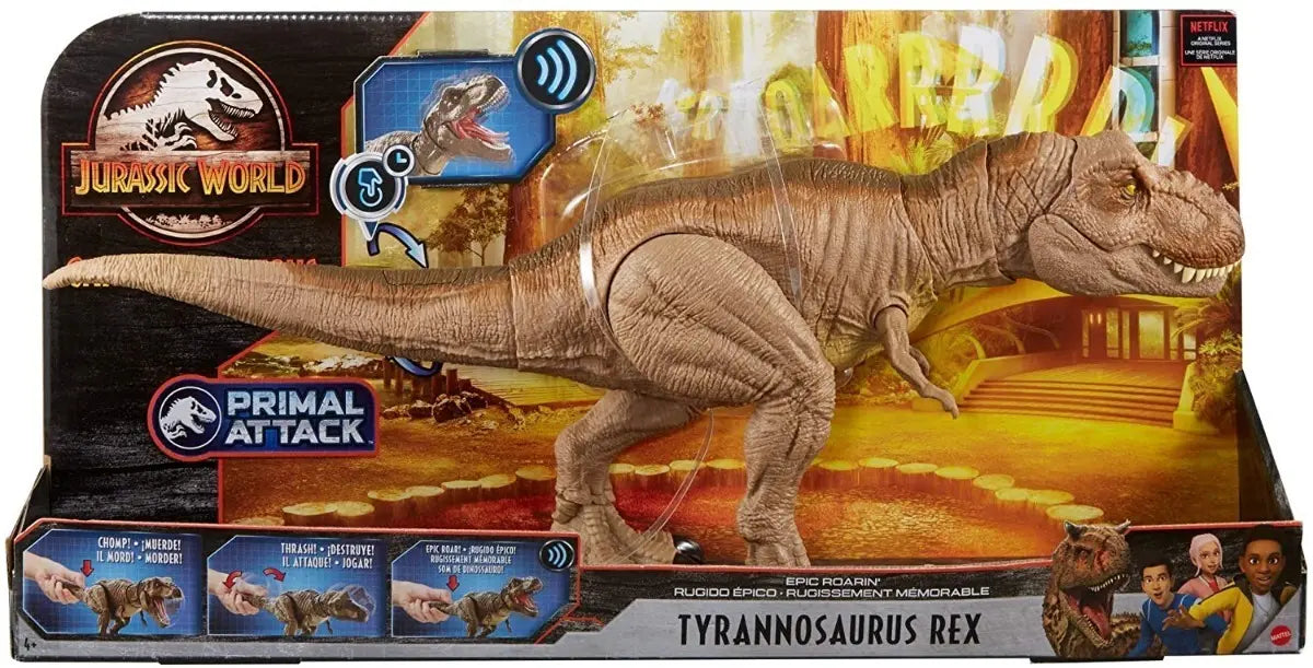 Dinosaurio Tyrannosaurus Rex Jurassic World Camp Cretaceous - Mattel