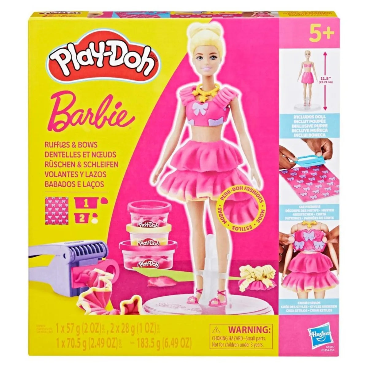 Barbie Play Doh Volantes y Lazos