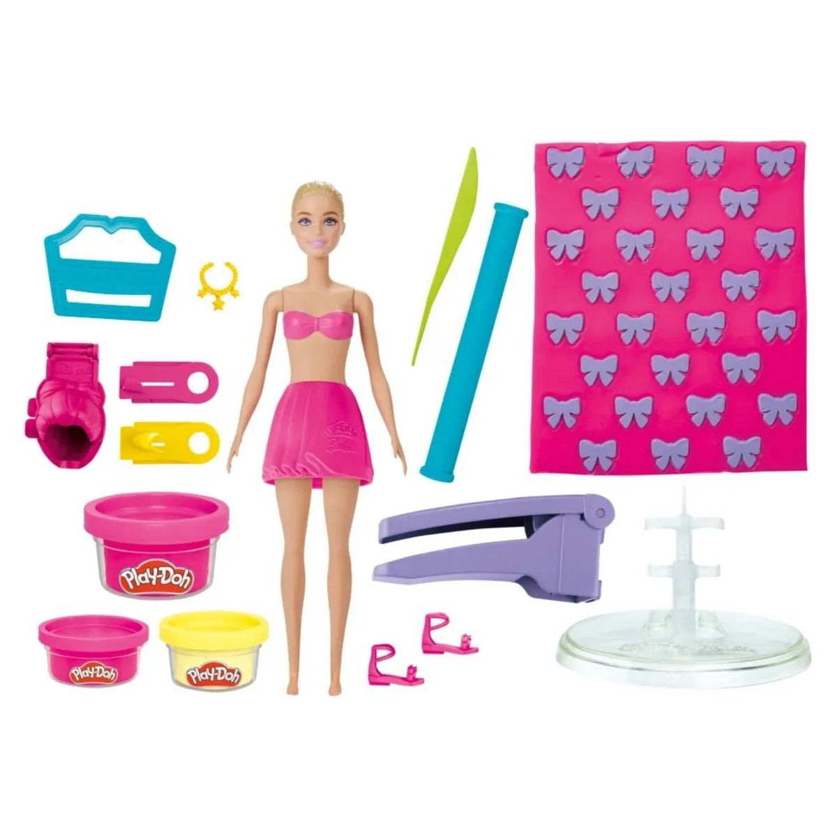 Barbie Play Doh Volantes y Lazos