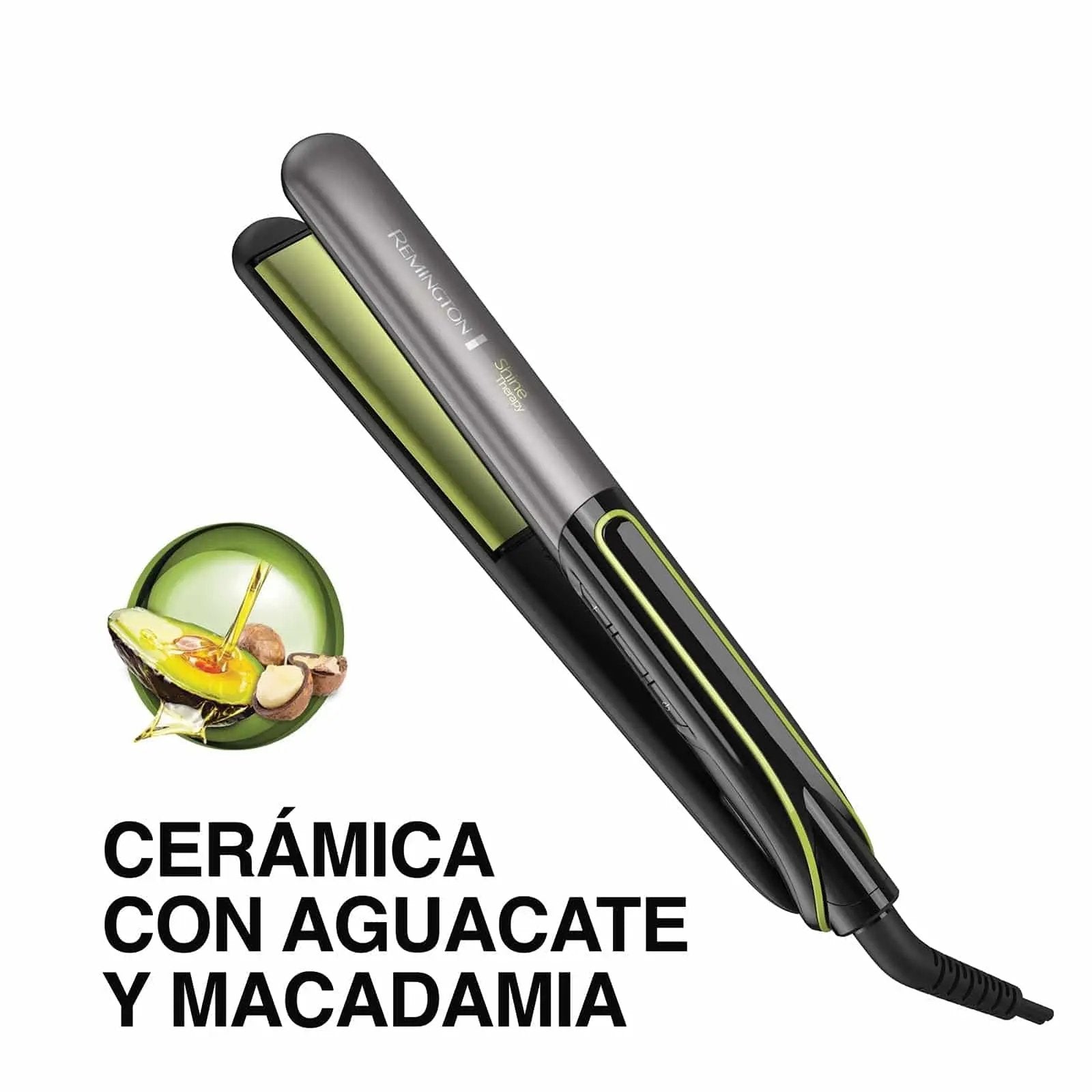Plancha Alisadora Shine Therapy Aguacate y Macadamia S12A en Oferta en oferta outlet Colombia saldos a huevo