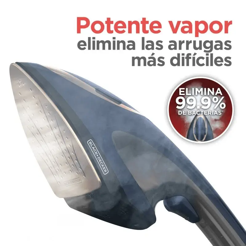 Plancha de Vapor 2 en 1 Vaporizadora vertical - Black+Decker en oferta outlet Colombia saldos a huevo