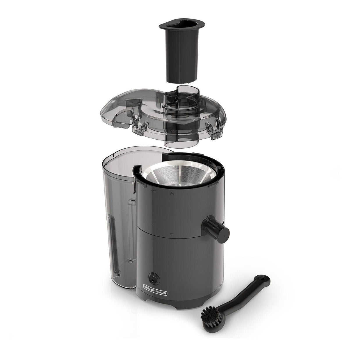 Exprimidor Extractor de frutas y verduras BLACK DECKER JE2500B - Saldos A Huevo