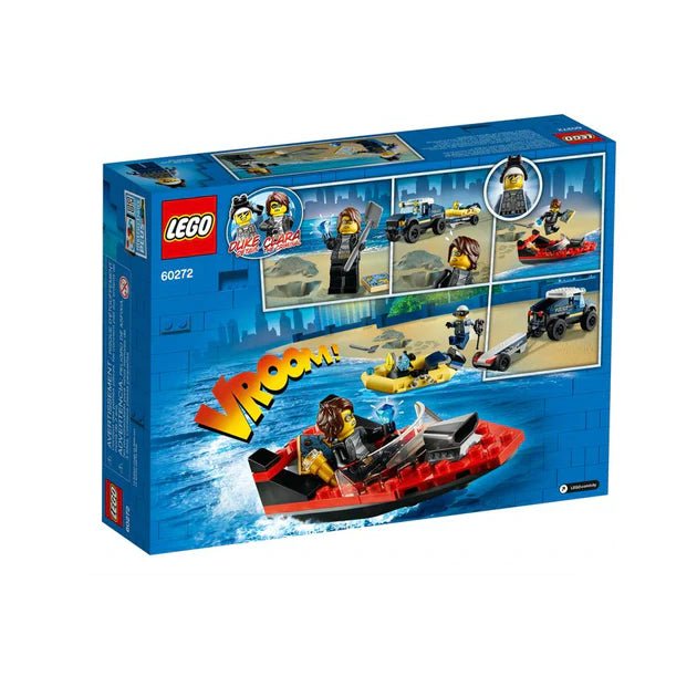Lego City Policia de Elite transporte de la lancha 60272 - Saldos A Huevo