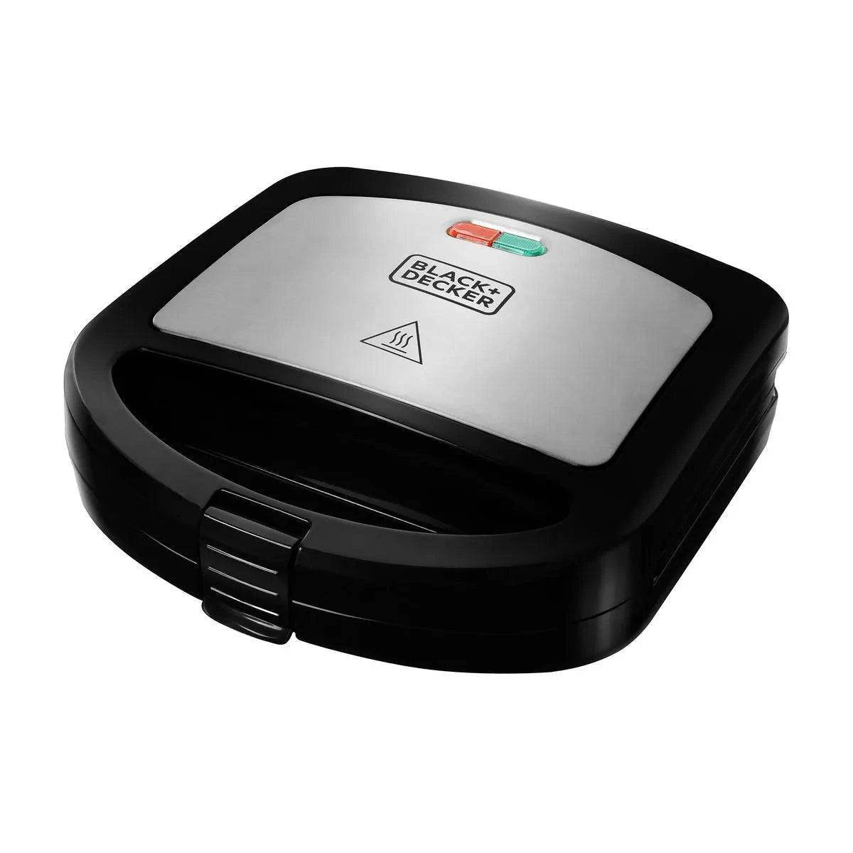 Panini Sanduchera Black+Decker placas profundas para mas ingredientes - Saldos A Huevo