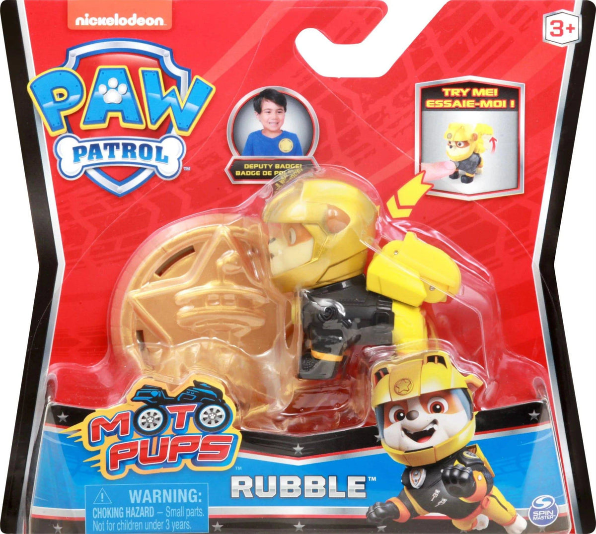 Paw Patrol Moto Pups Rubble - Saldos A Huevo