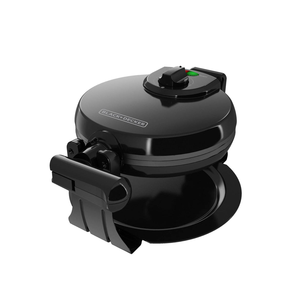 Waflera Black+Decker Estilo Belga Giratoria, Negro WM1000B - Saldos A Huevo